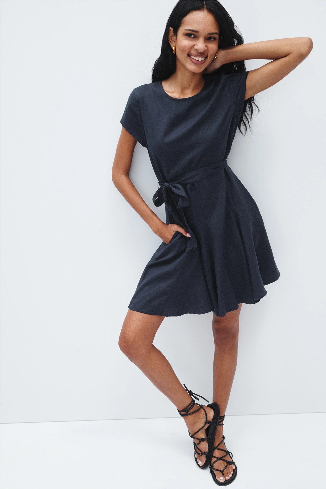 Lydia Linen Mini Dress by Splendid 3
