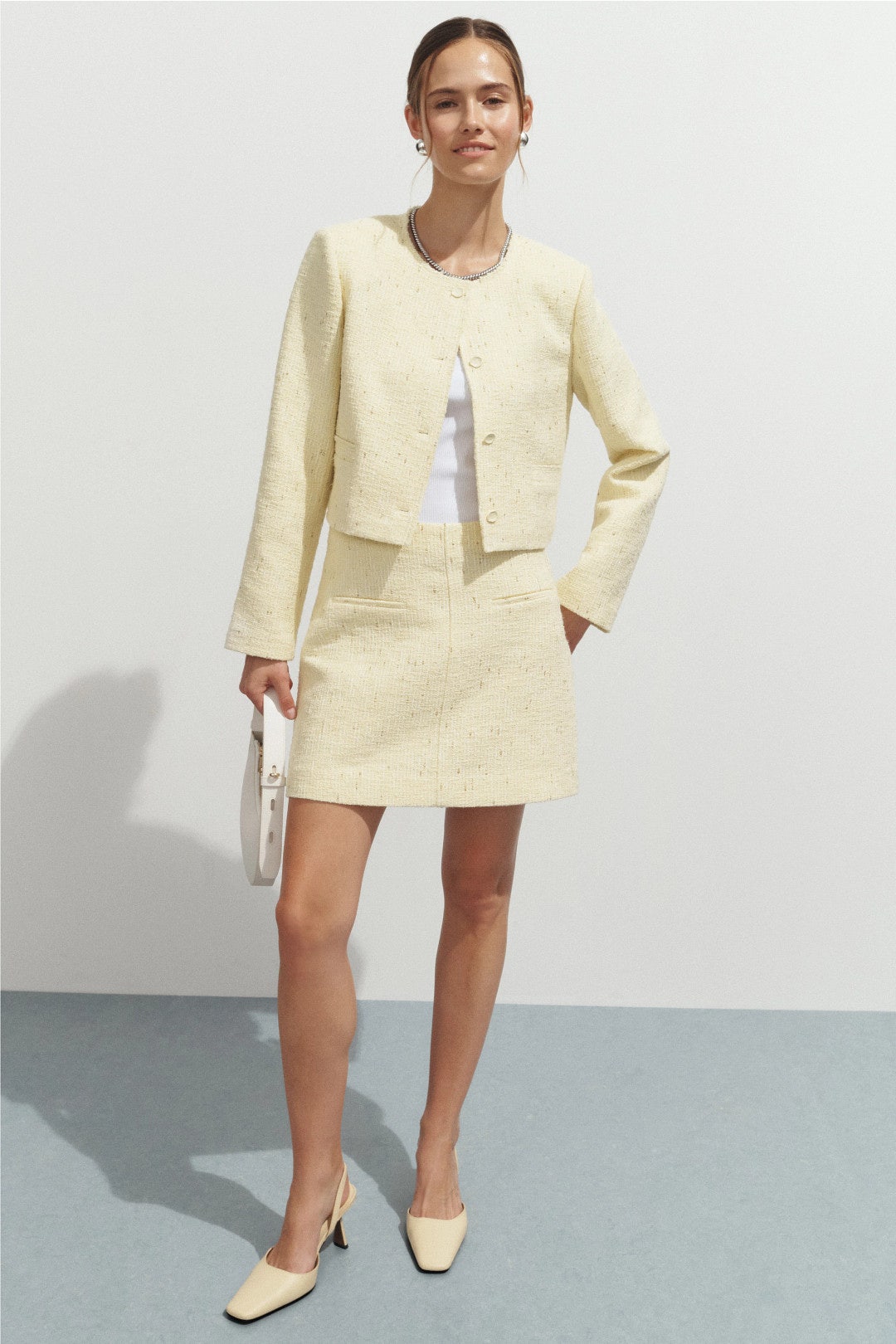 Tweed Mini Skirt by Jason Wu x RTR 3