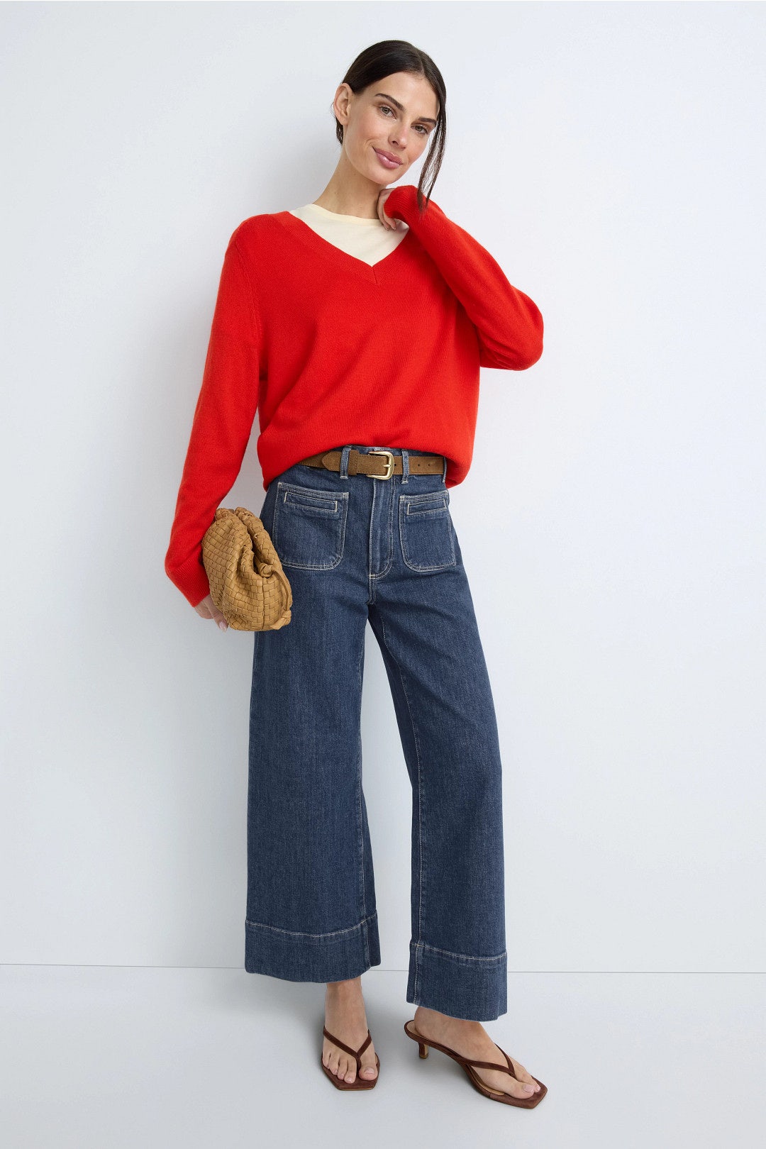 Anessa Patch Pocket Jeans by PAIGE 3