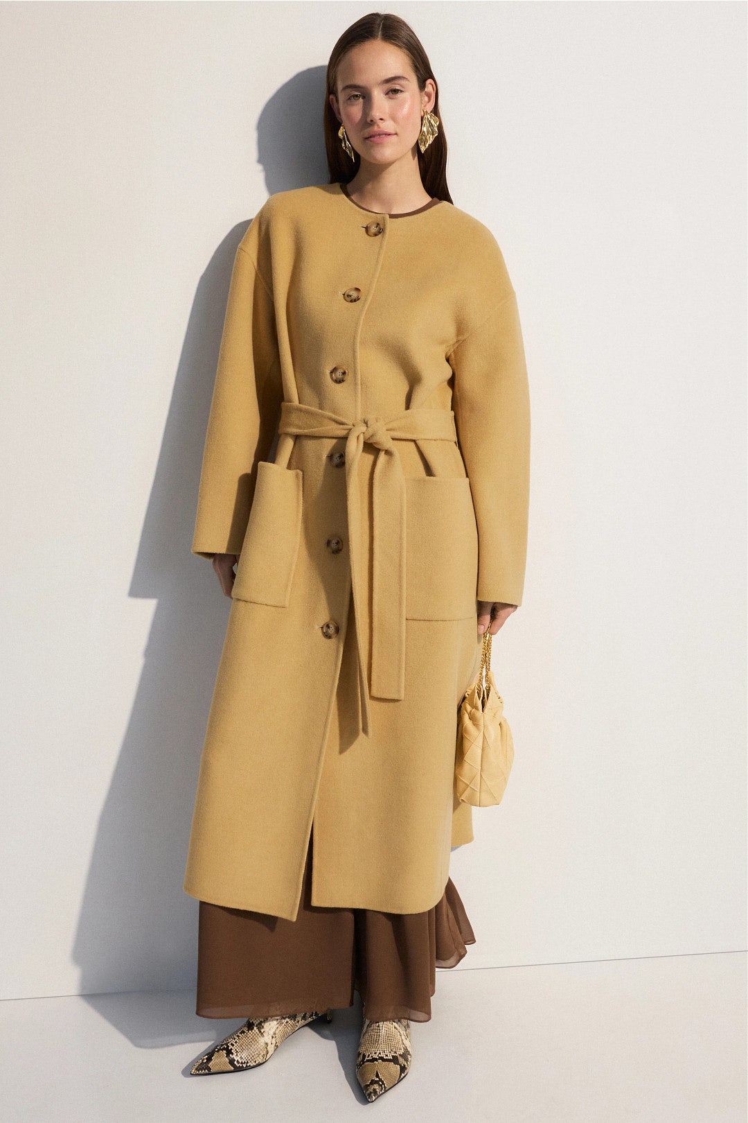 Fernanda Double Faced Wool Oversized Coat by Ulla Johnson 3