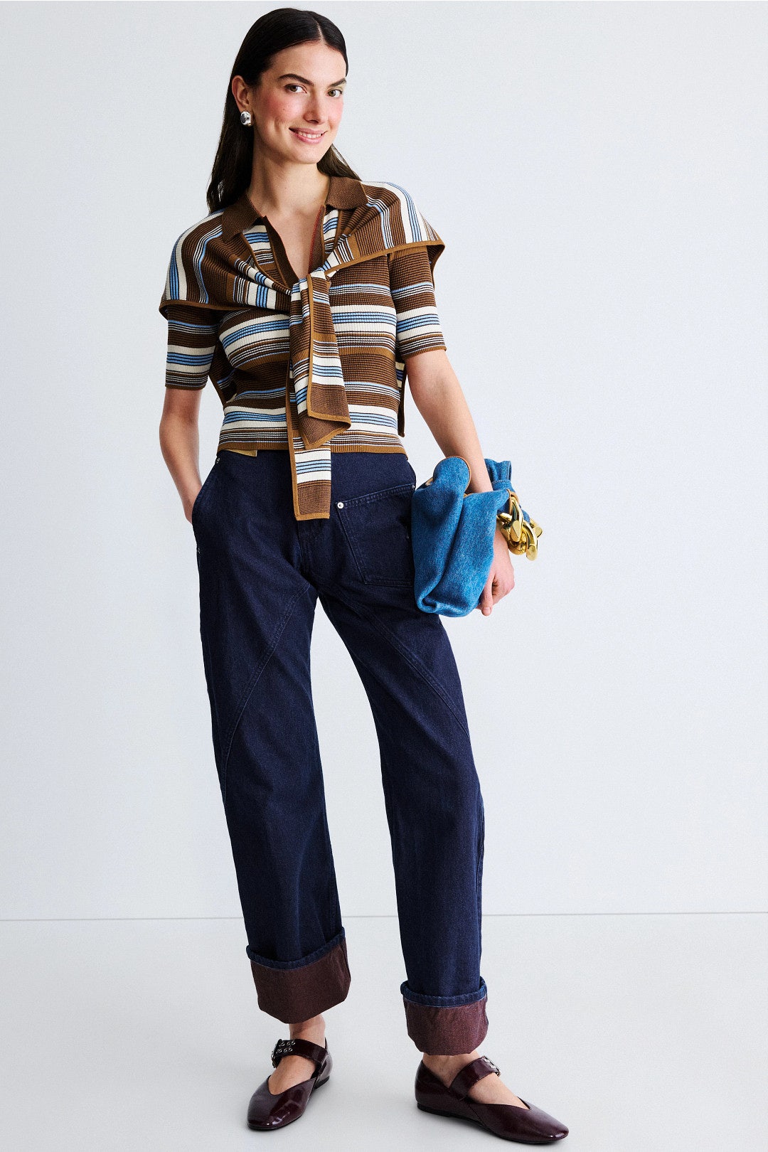 Turn Up Twisted Workwear Jeans by JW Anderson 3