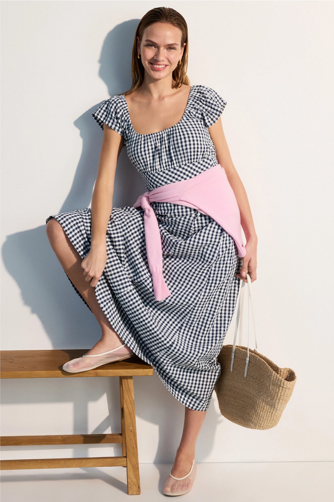 Gigi Gingham Dress by Splendid 3