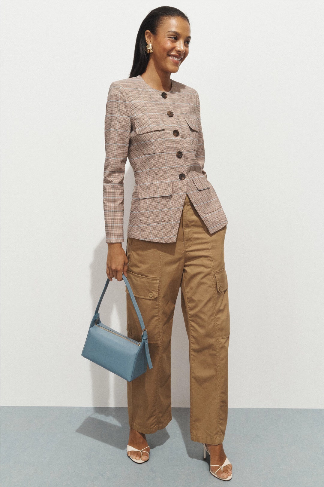 Orrin Button Up Jacket by Veronica Beard 3