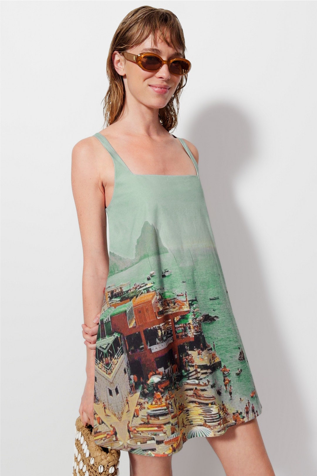 Brio Graphic Print Dress by Staud 3