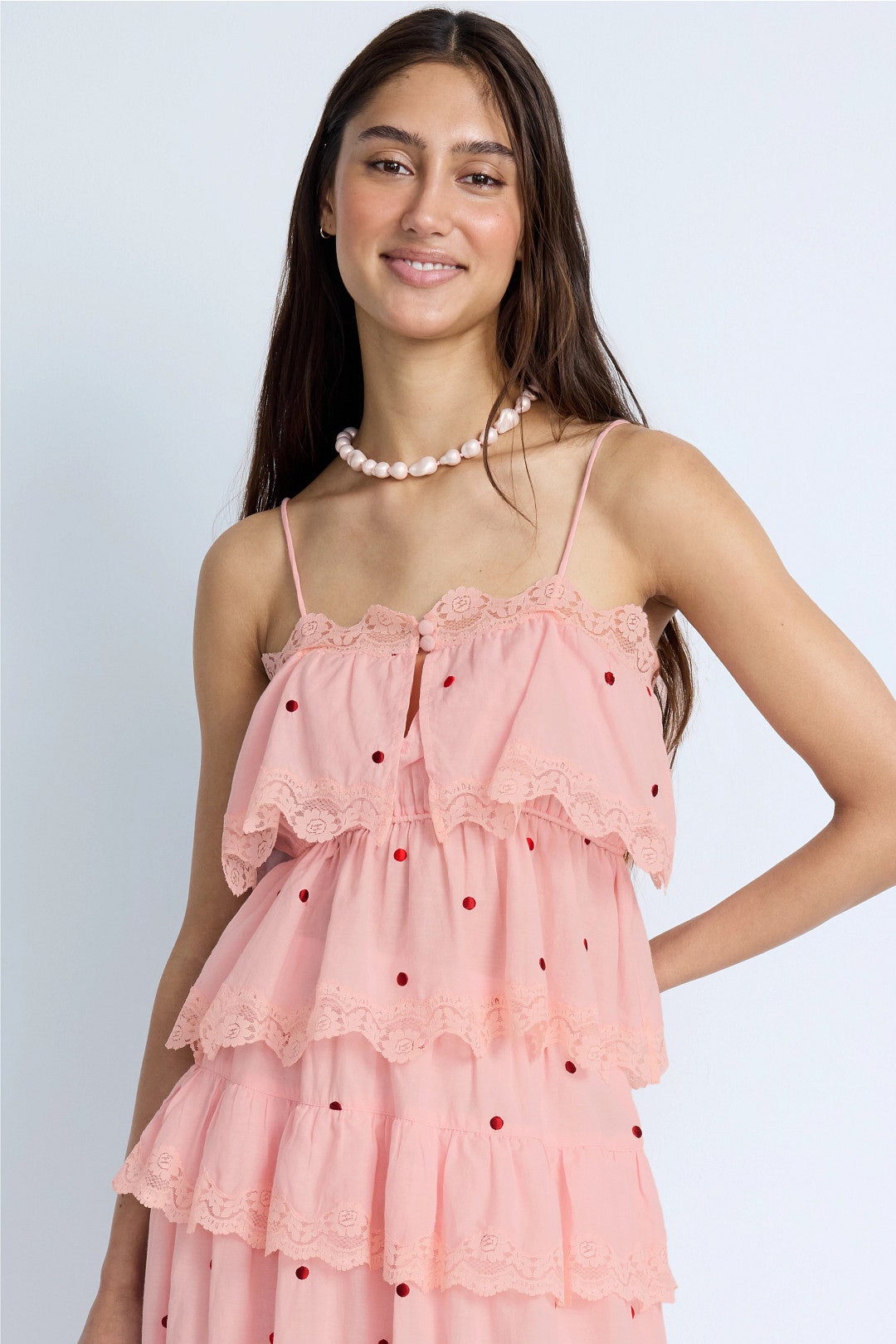 Pola Embroidered Ruffle Skirt by RAHI 3