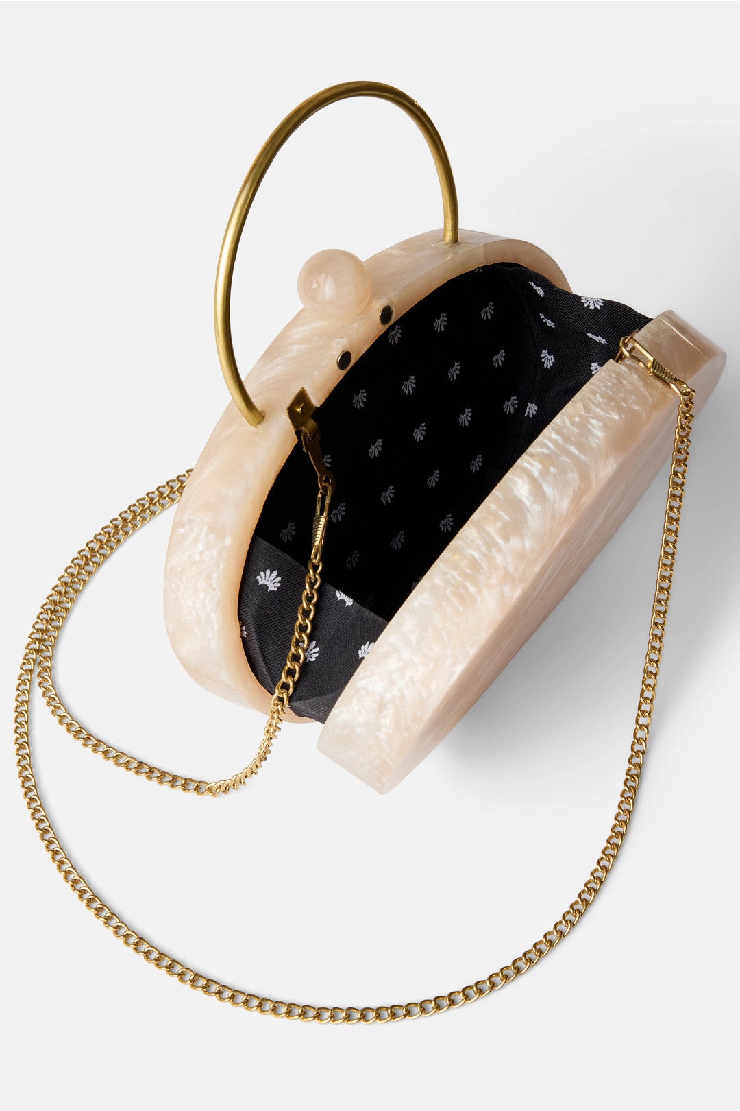 Oval Minaudiere Clutch by Lele Sadoughi 2