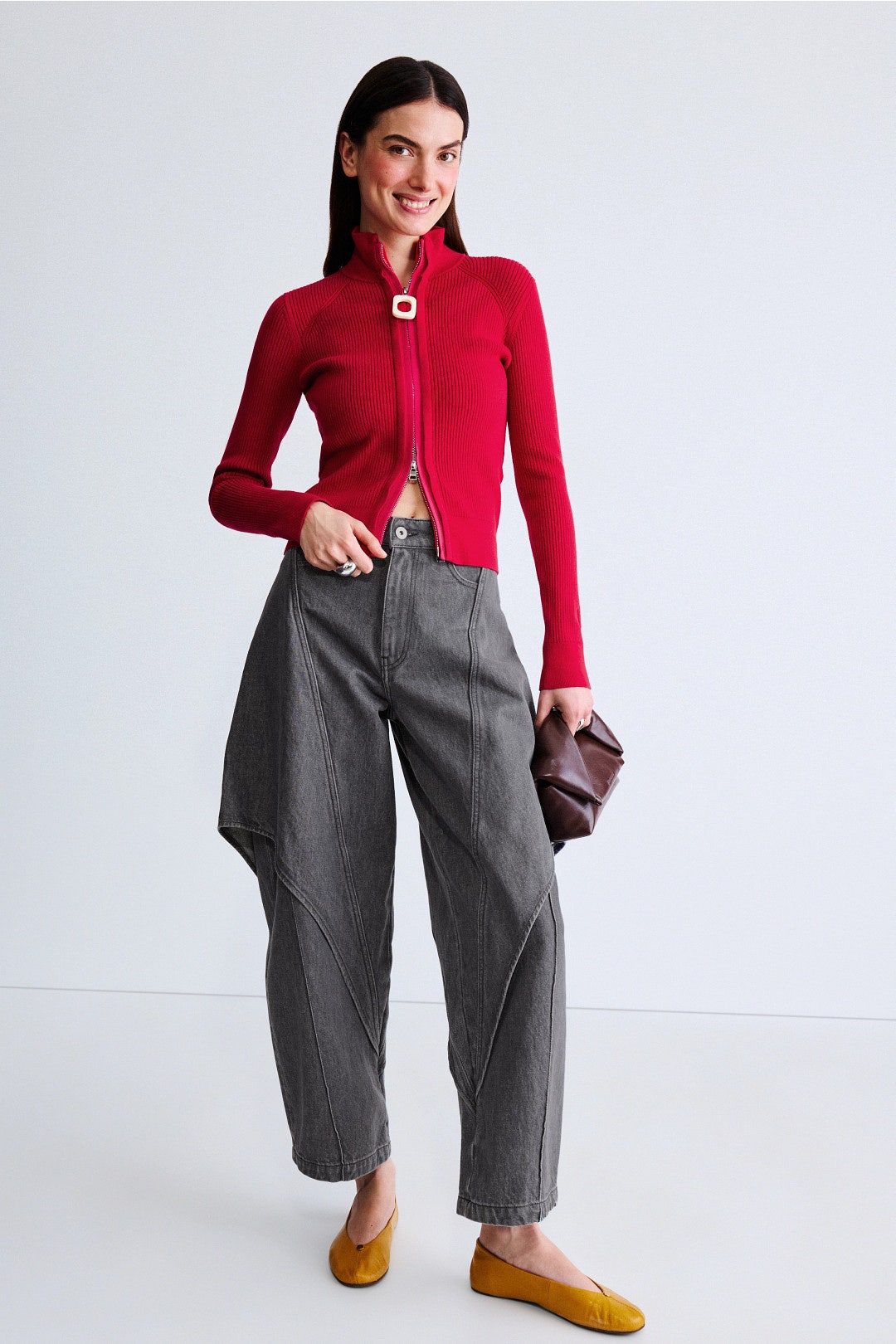 Fitted Zip Up Cardigan by JW Anderson 3