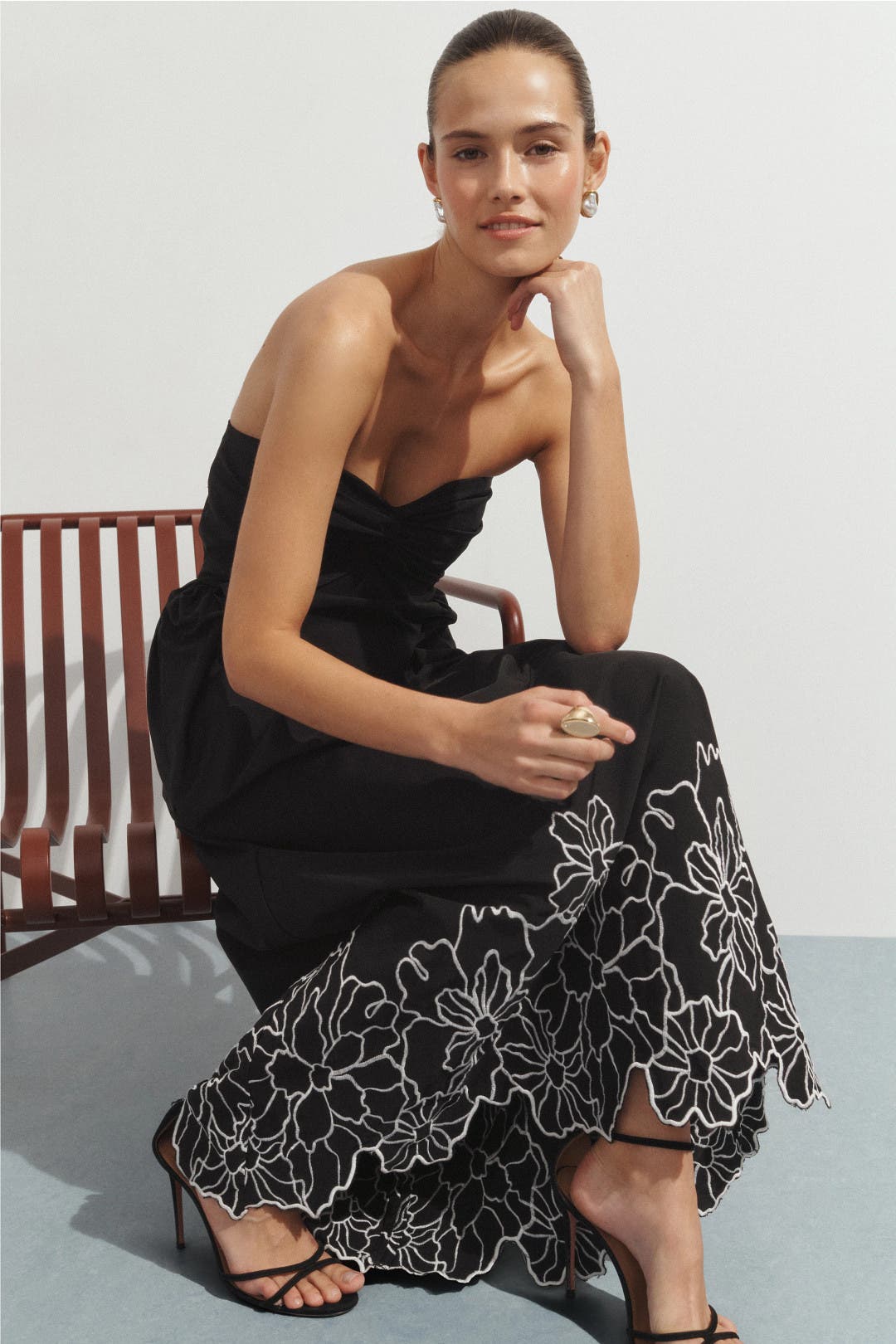Rose Dress by KIKA VARGAS | Rent the Runway