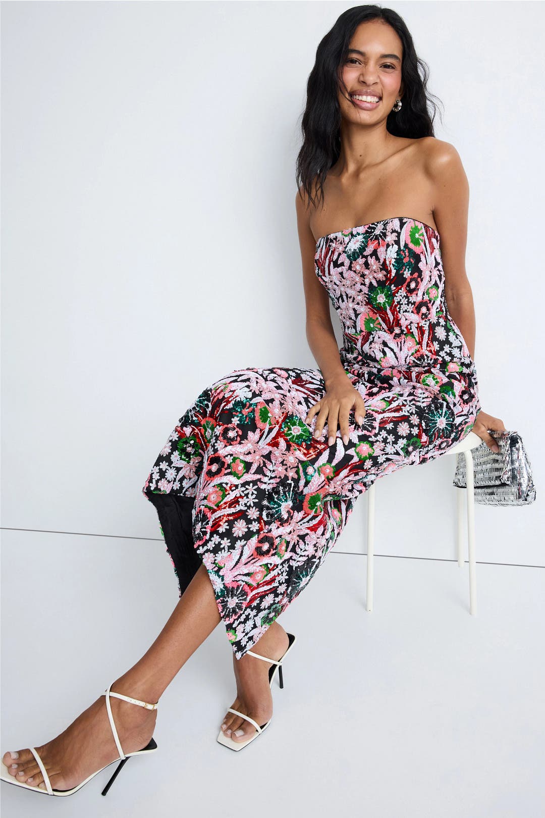 Orion Pink Wildflower Dress by Milly | Rent the Runway