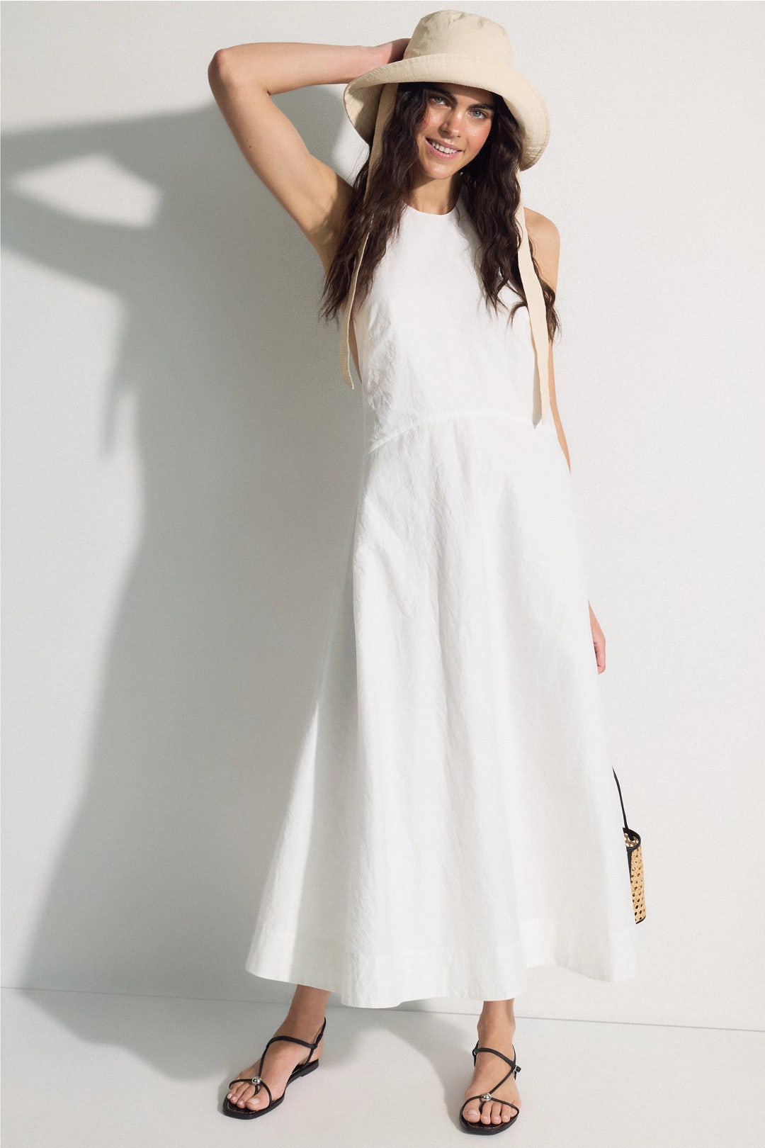 Haltered Textured Dress by Róhe 3