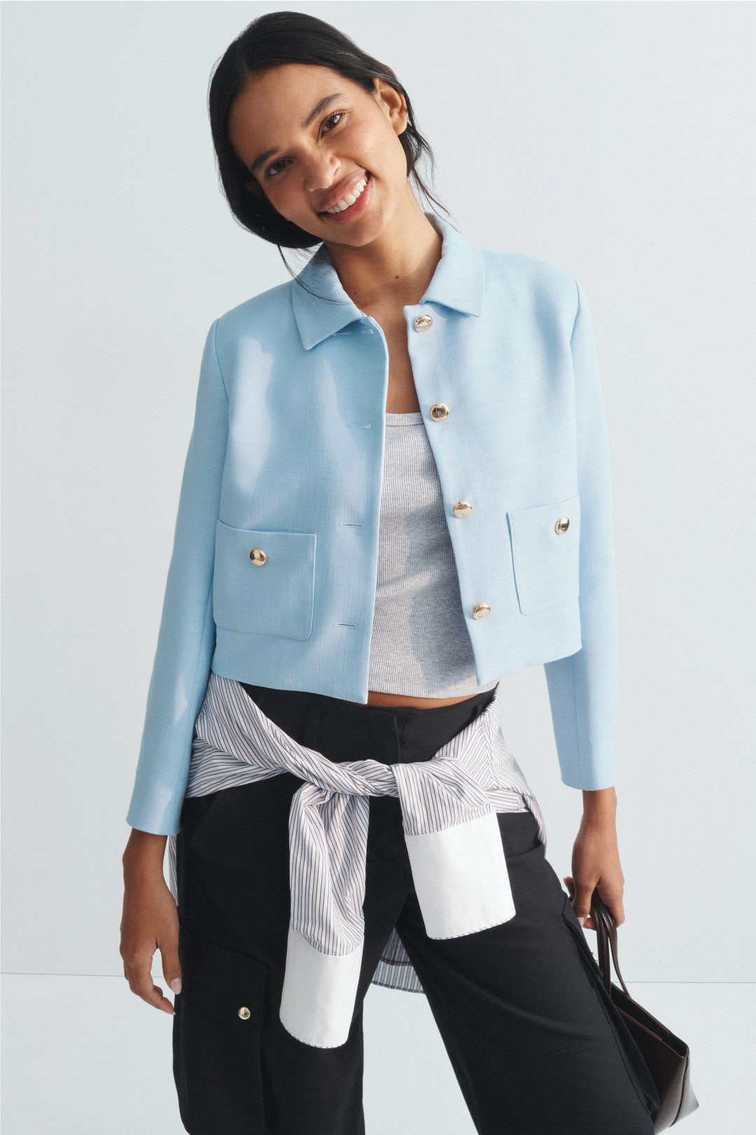 Bleu Ciel Jacket by Maje 3