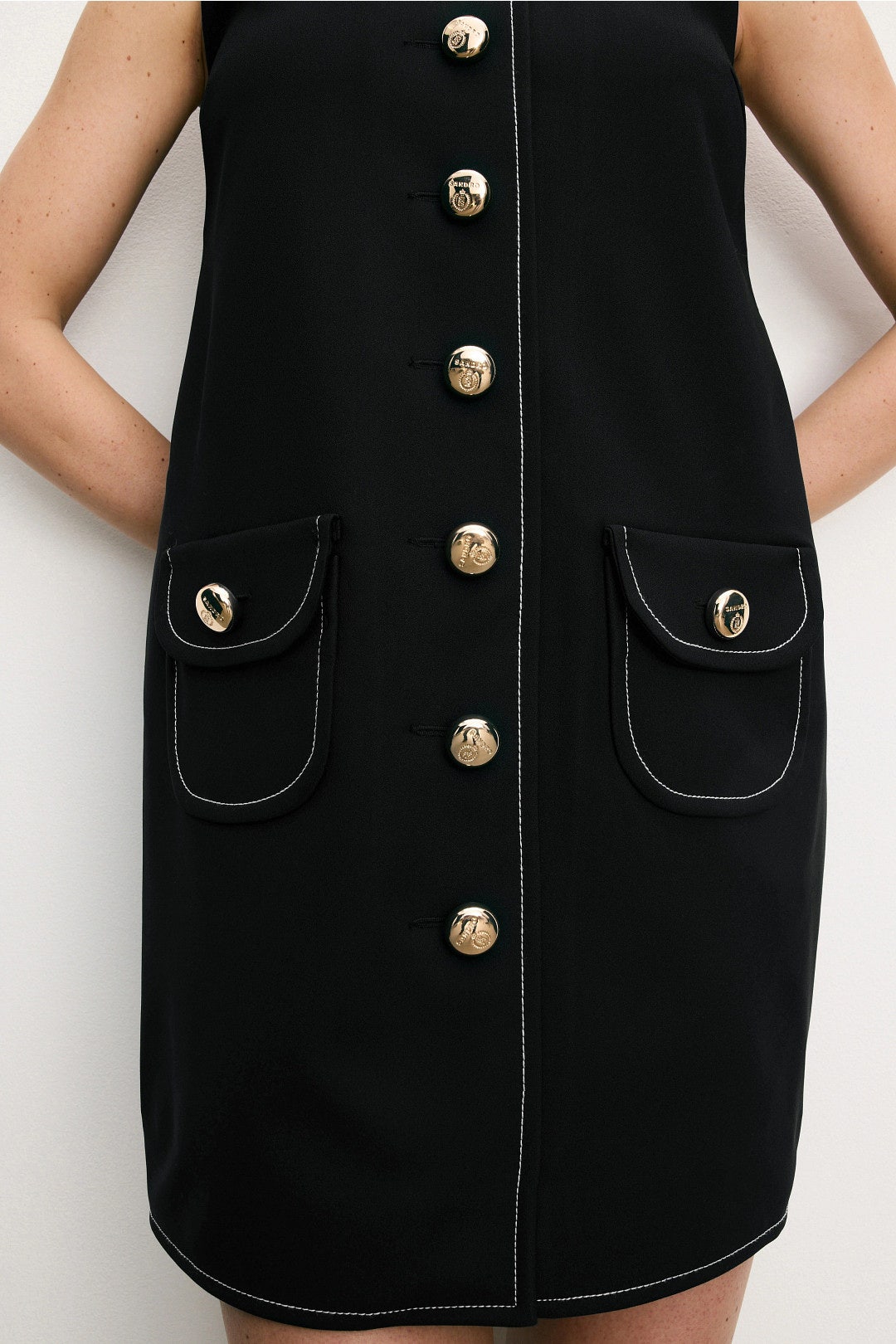 Melodie Mini Shift Dress by Sandro | Rent the Runway