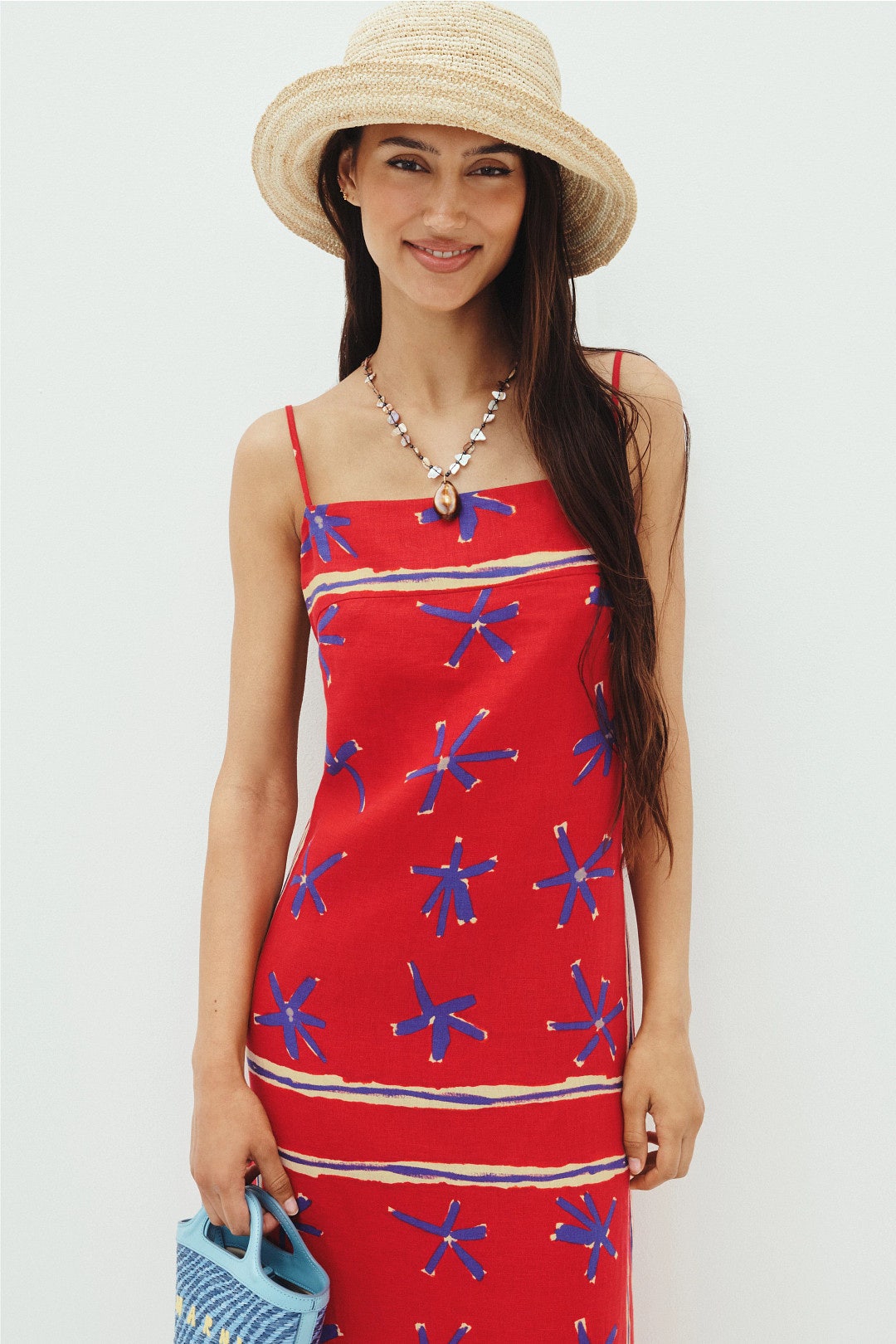 Laura Linen Maxi Dress by Staud 3