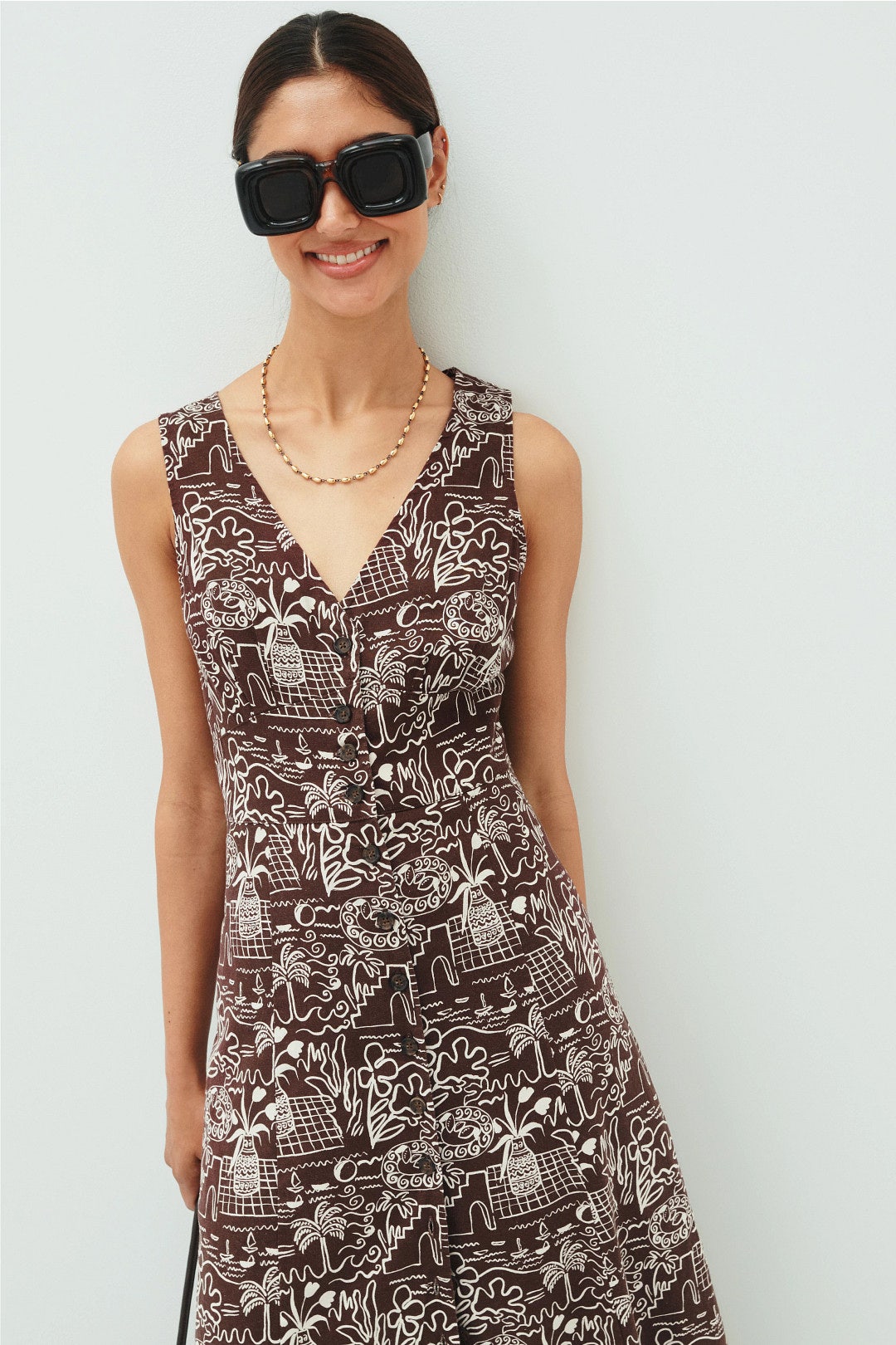Camila Printed Maxi Dress by Marine Layer 3