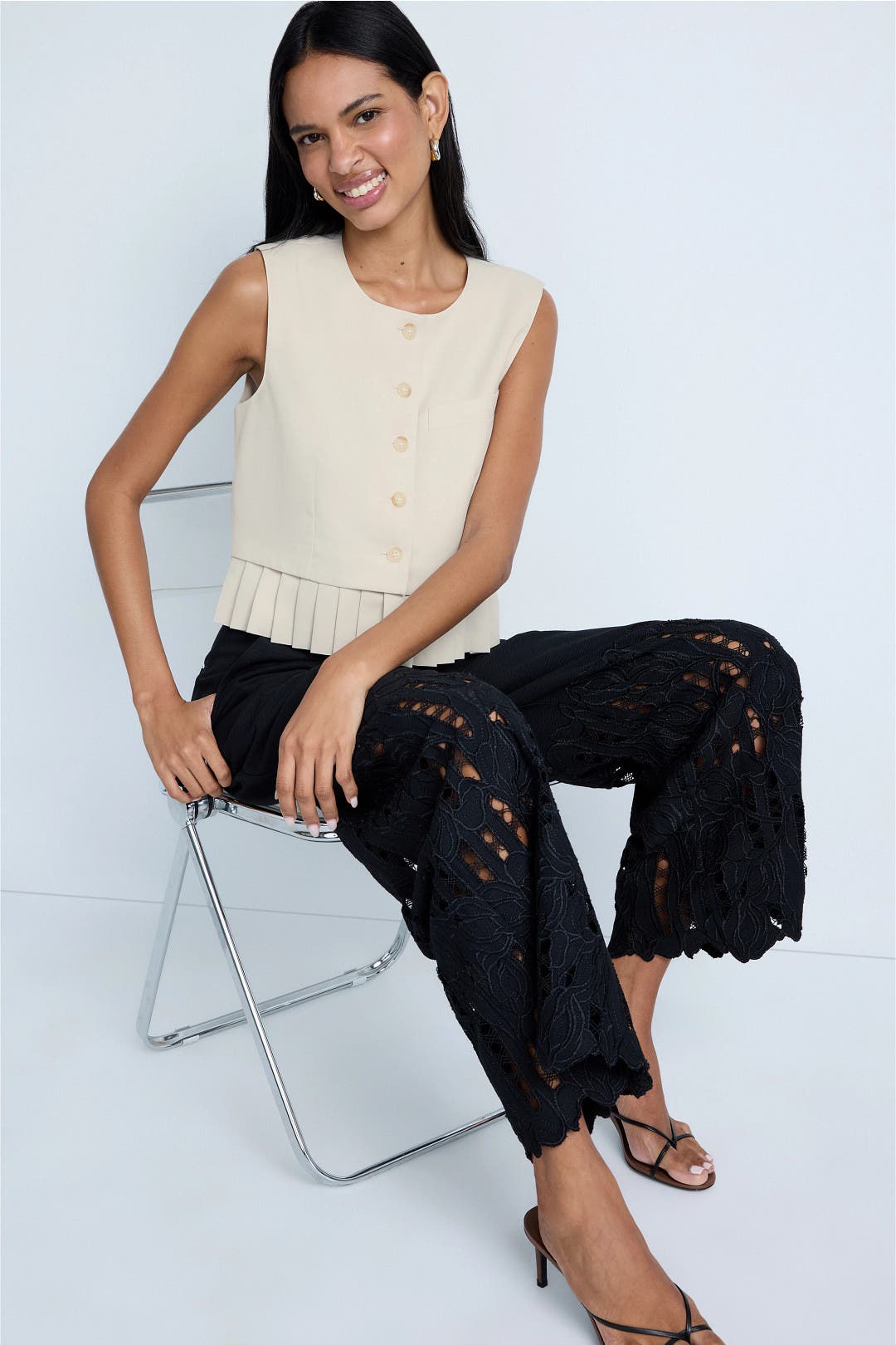Angelina Suiting Vest by Sea New York | Rent the Runway