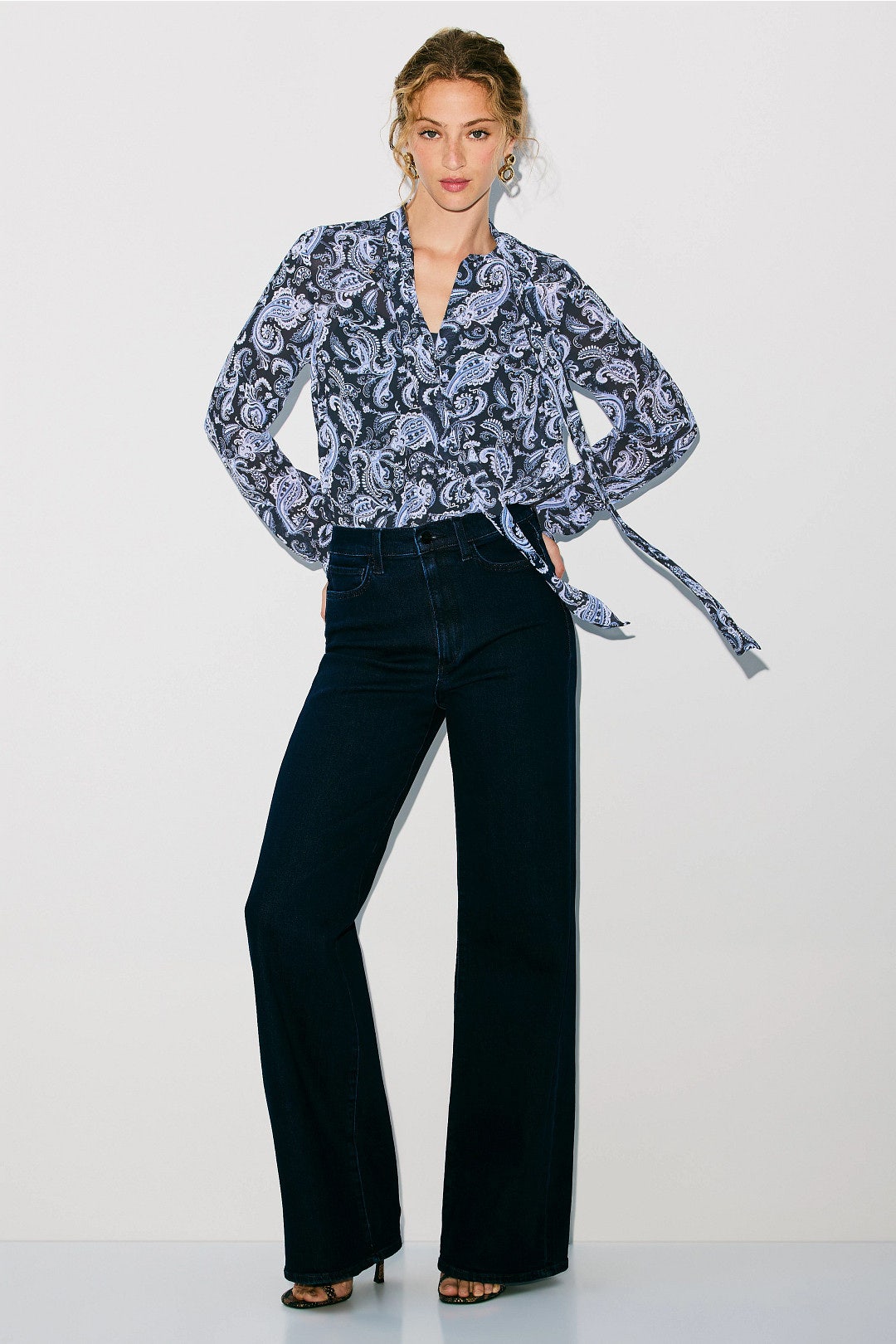 Paisley Bow Blouse by MICHAEL KORS 3