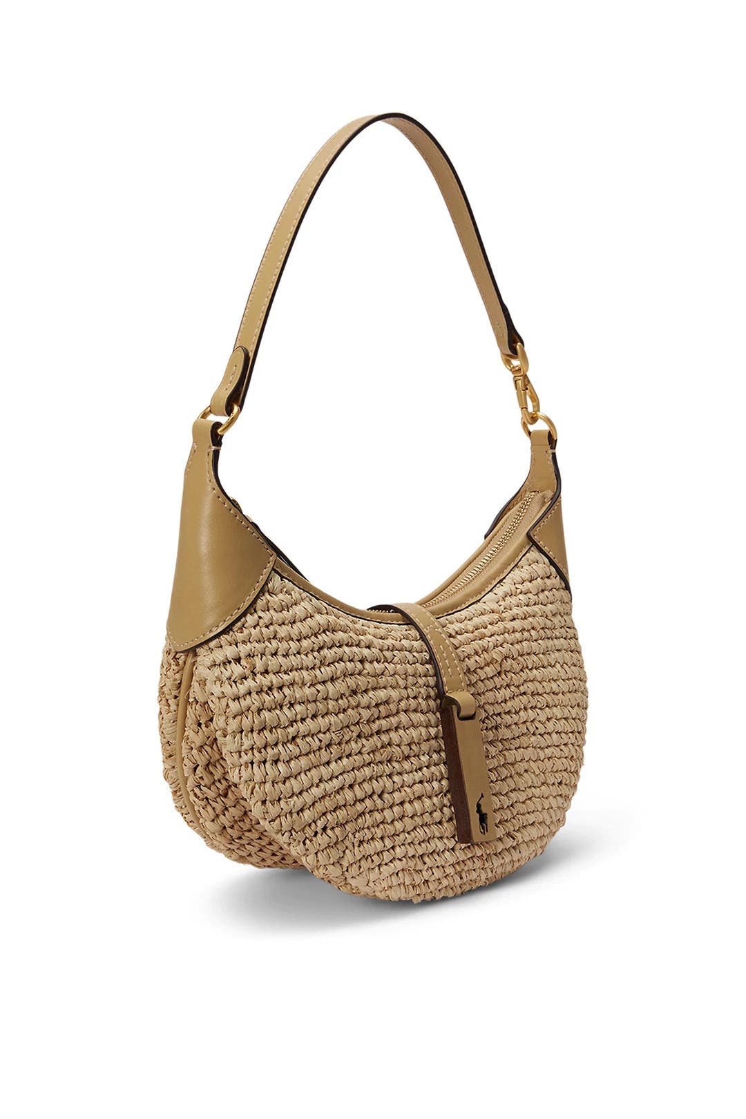 Raffia Mini Shoulder Bag by Polo Ralph Lauren Accessories | Rent
