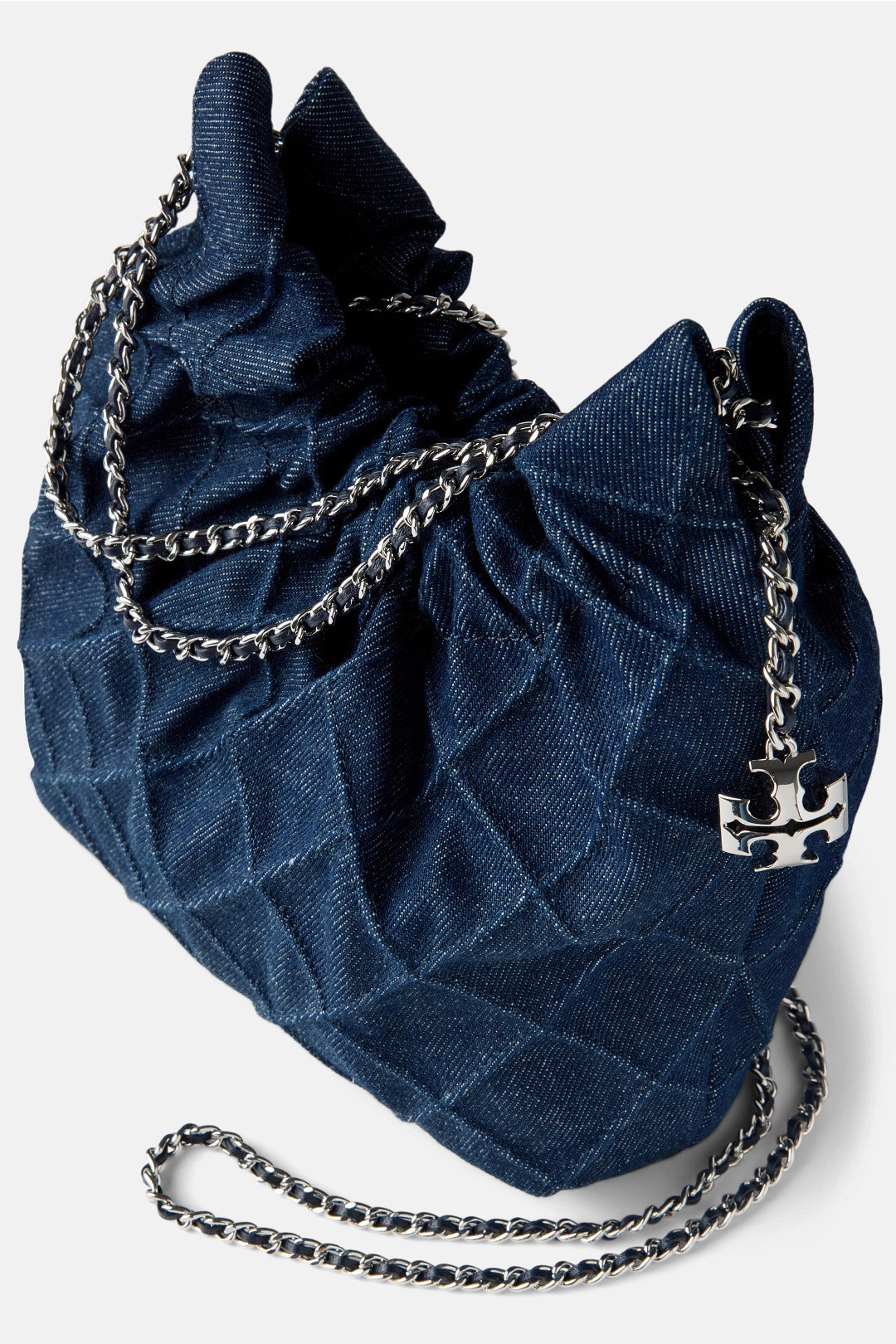 Fleming Denim Mini Hobo Bag by Tory Burch Accessories 2