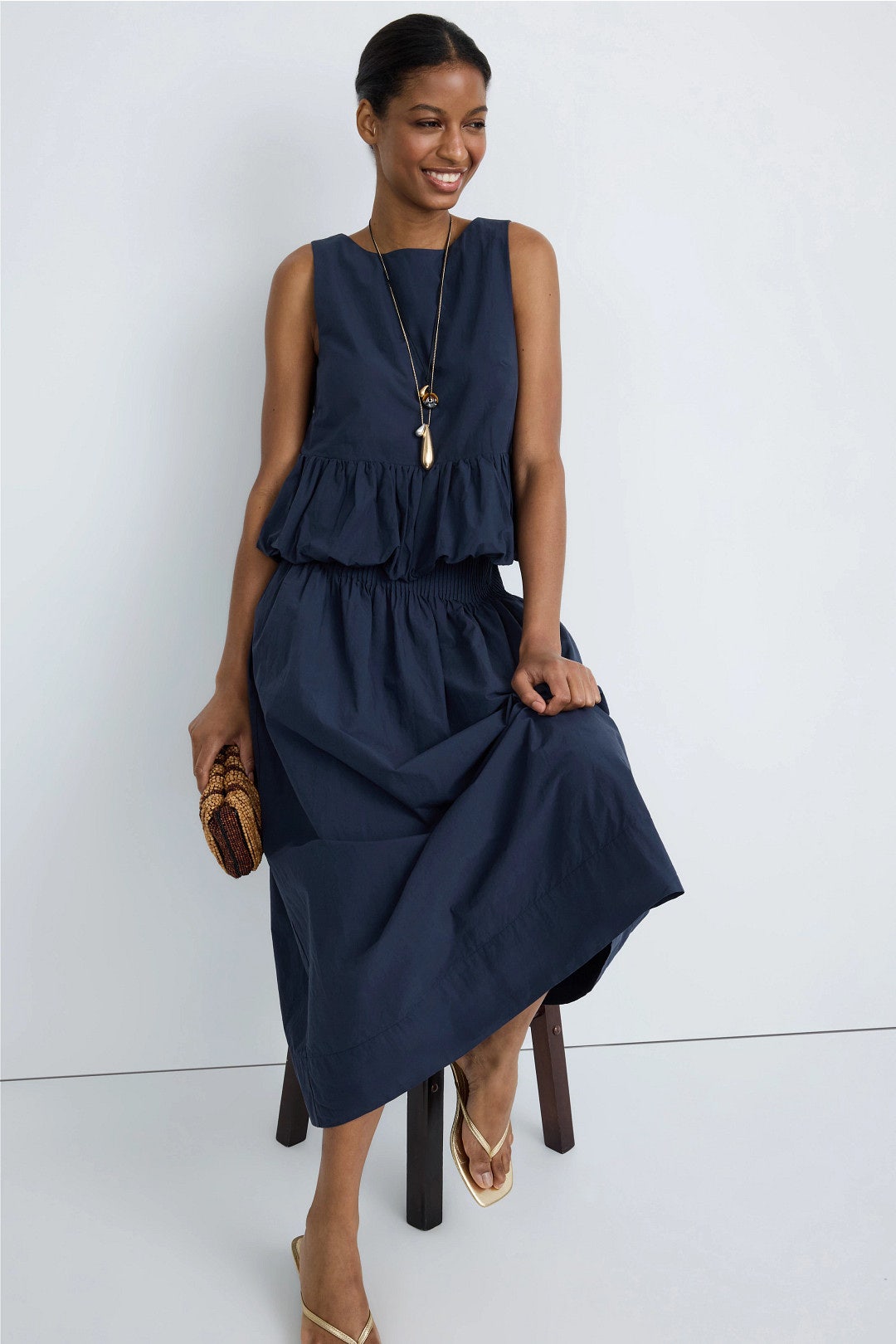 Full Pintuck Skirt by Onia 3