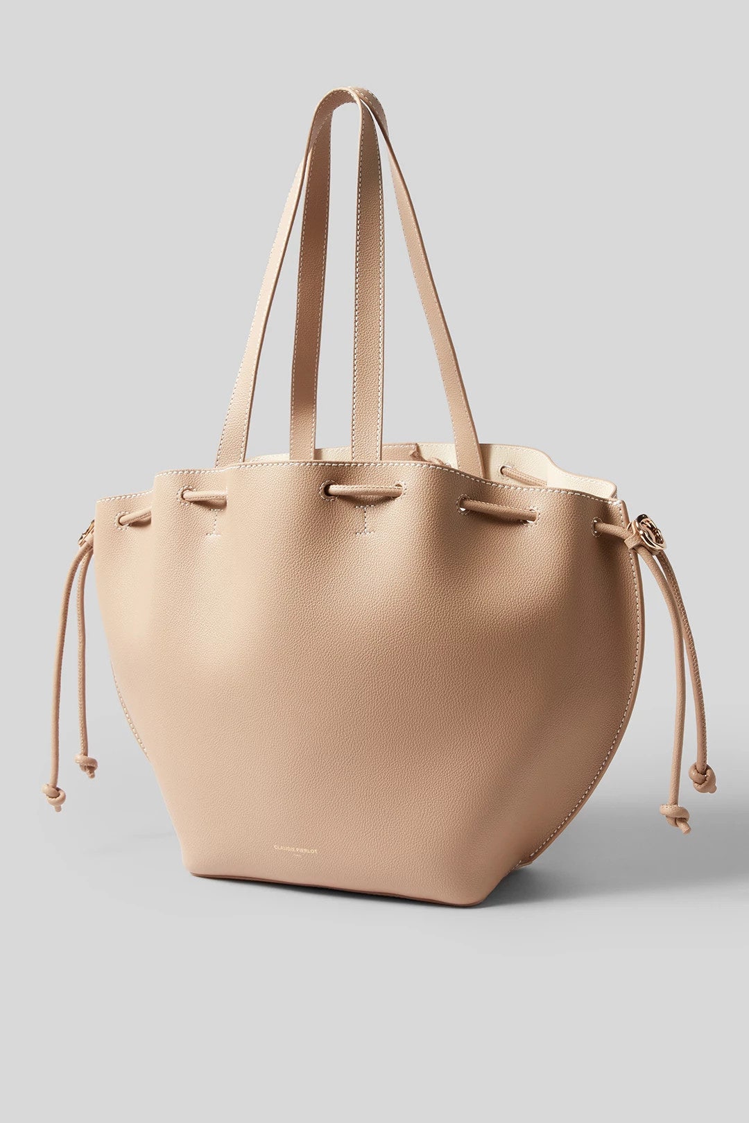 Tan Leather Bag by Claudie Pierlot Accessories 1