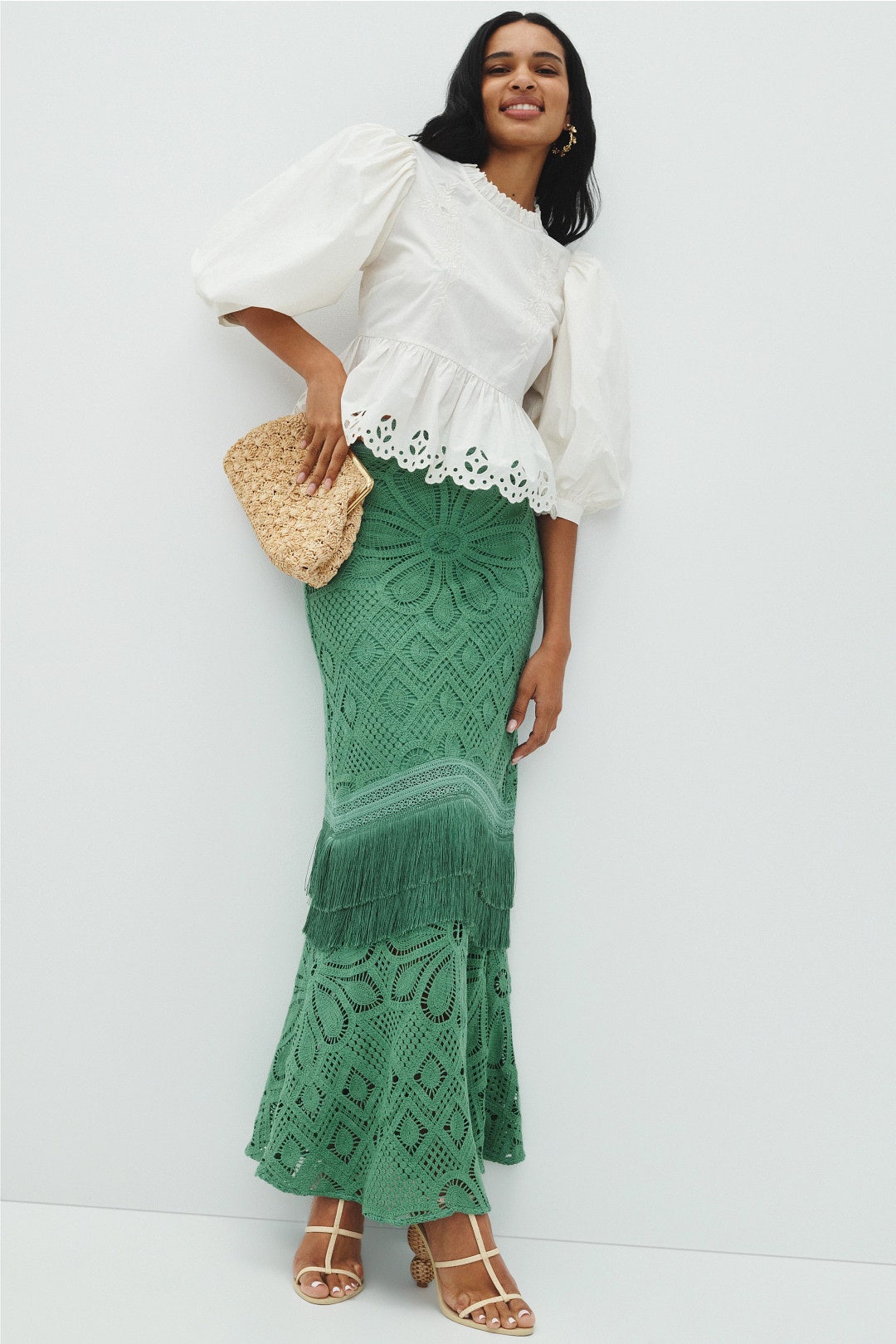 Flower Crochet Skirt by PatBO 3