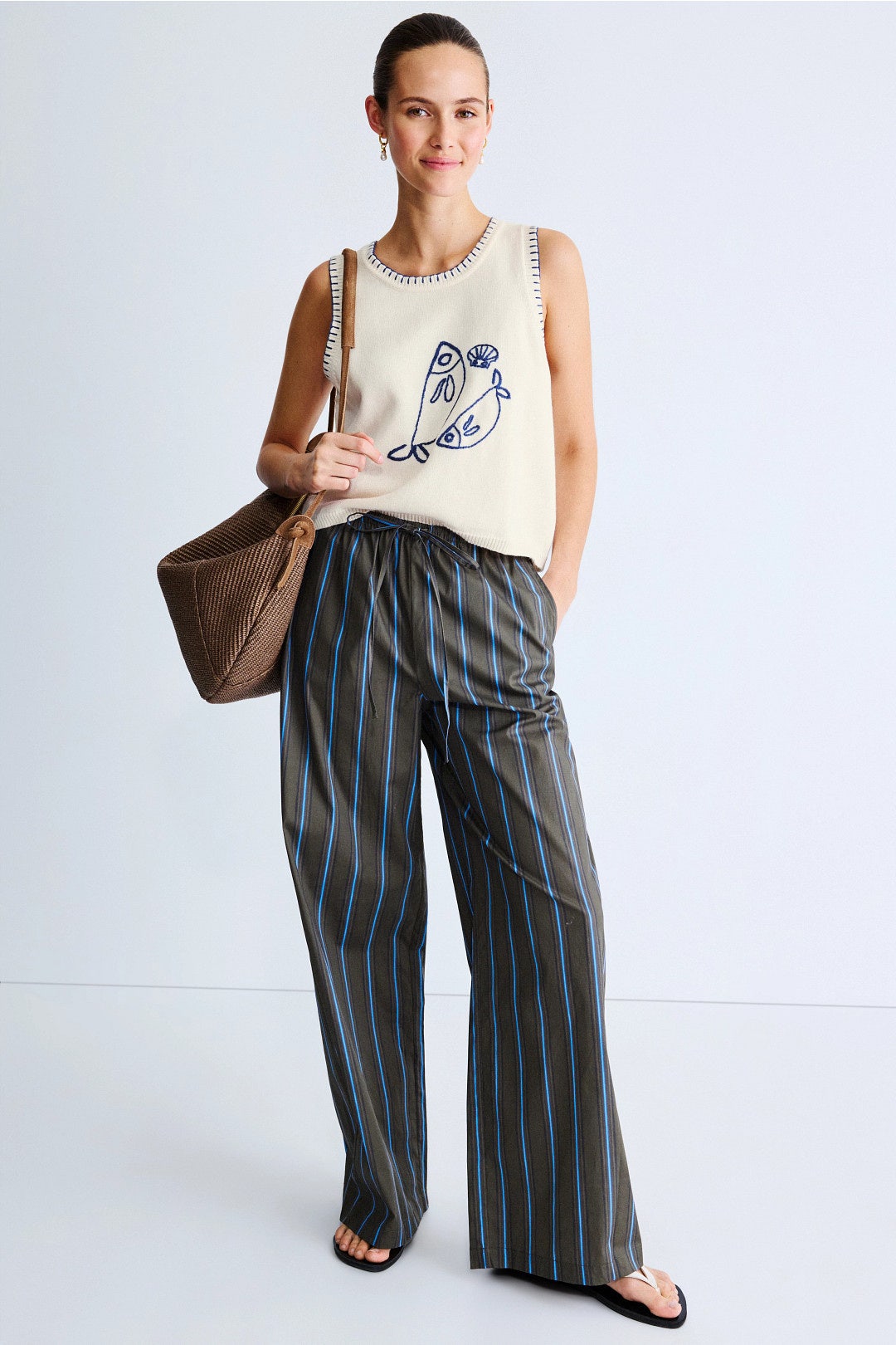 Jacquard Sweater Tank by Marine Layer 3
