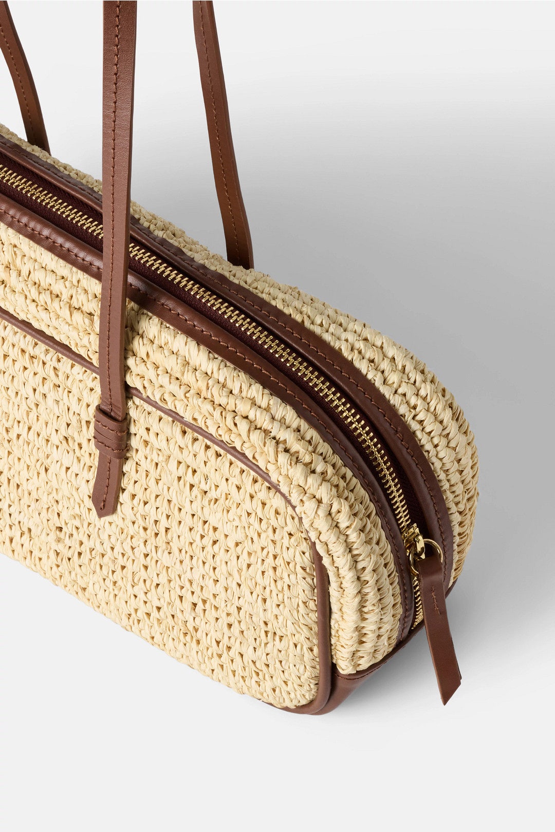 Raffia Bowler Bag by Poolside 2