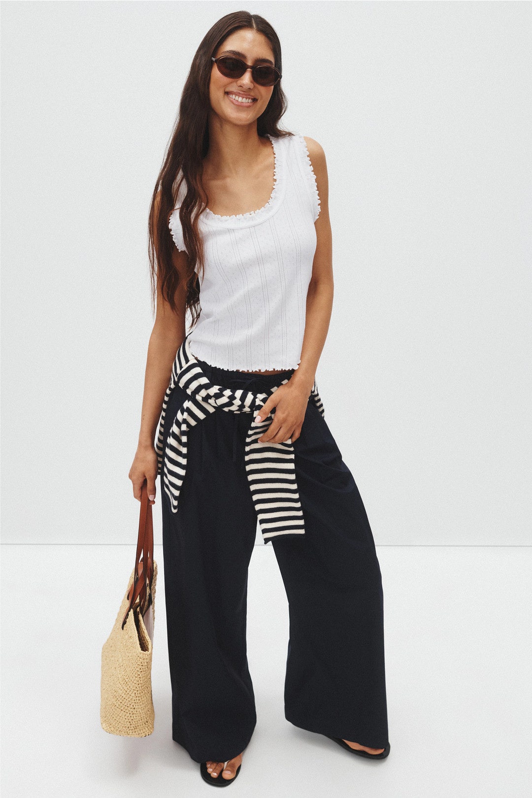 Pointelle Rib Ella Tank Top by NIC + ZOE 3