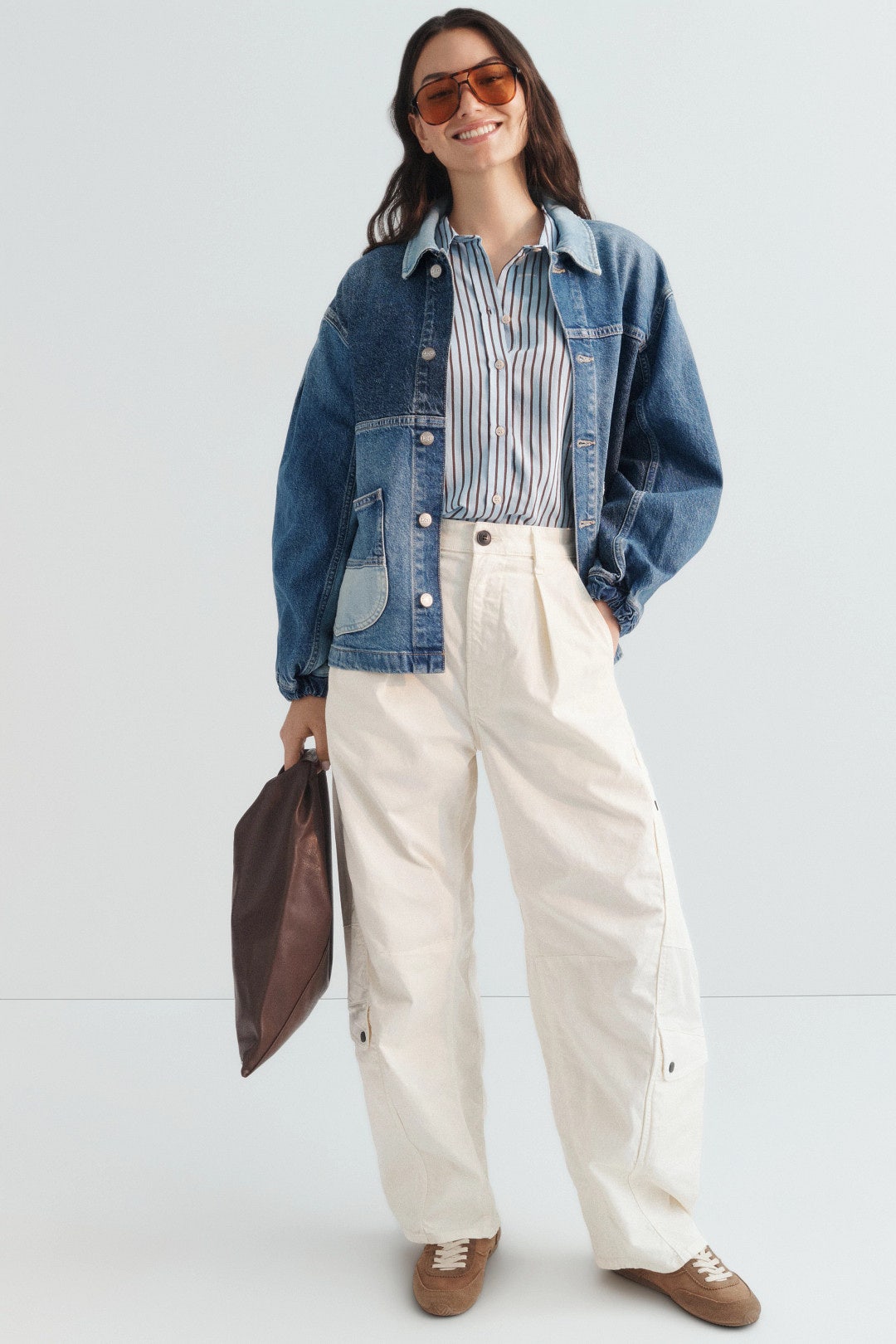 Patched Chore Jacket by LEE 4