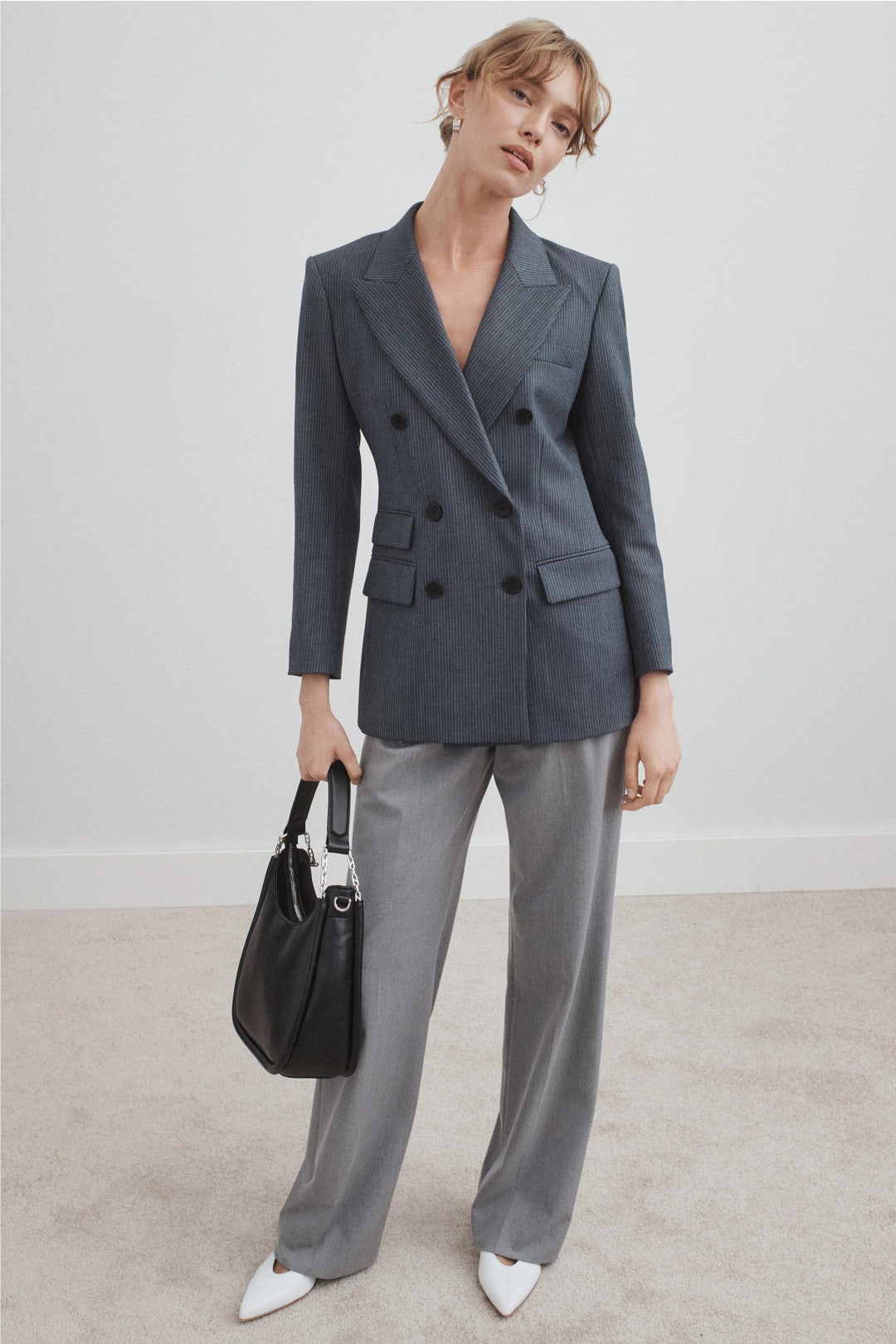 Naelle Plaid Blazer by Sandro 4