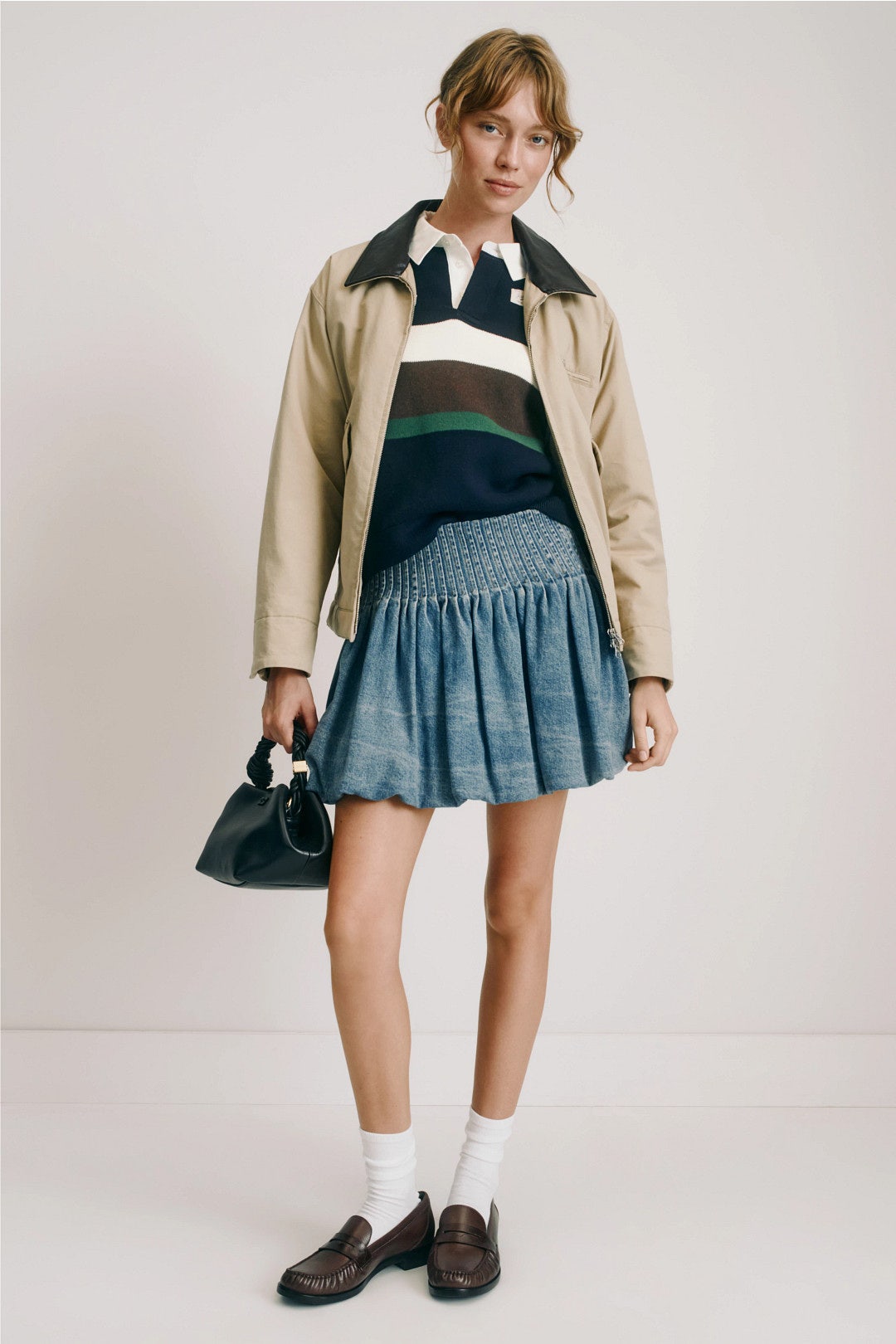 Arther Varsity Knit Rugby Shirt by Sea New York 4