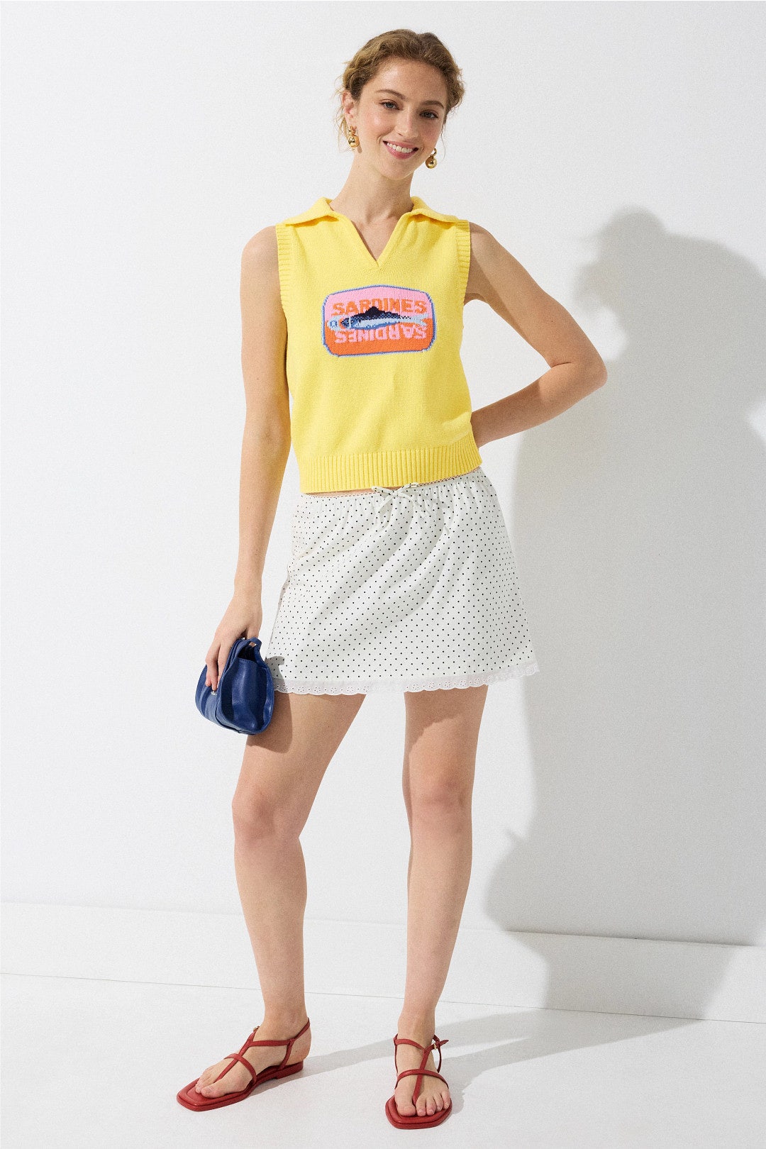 Sardine Polo Sweater by Rachel Antonoff 4