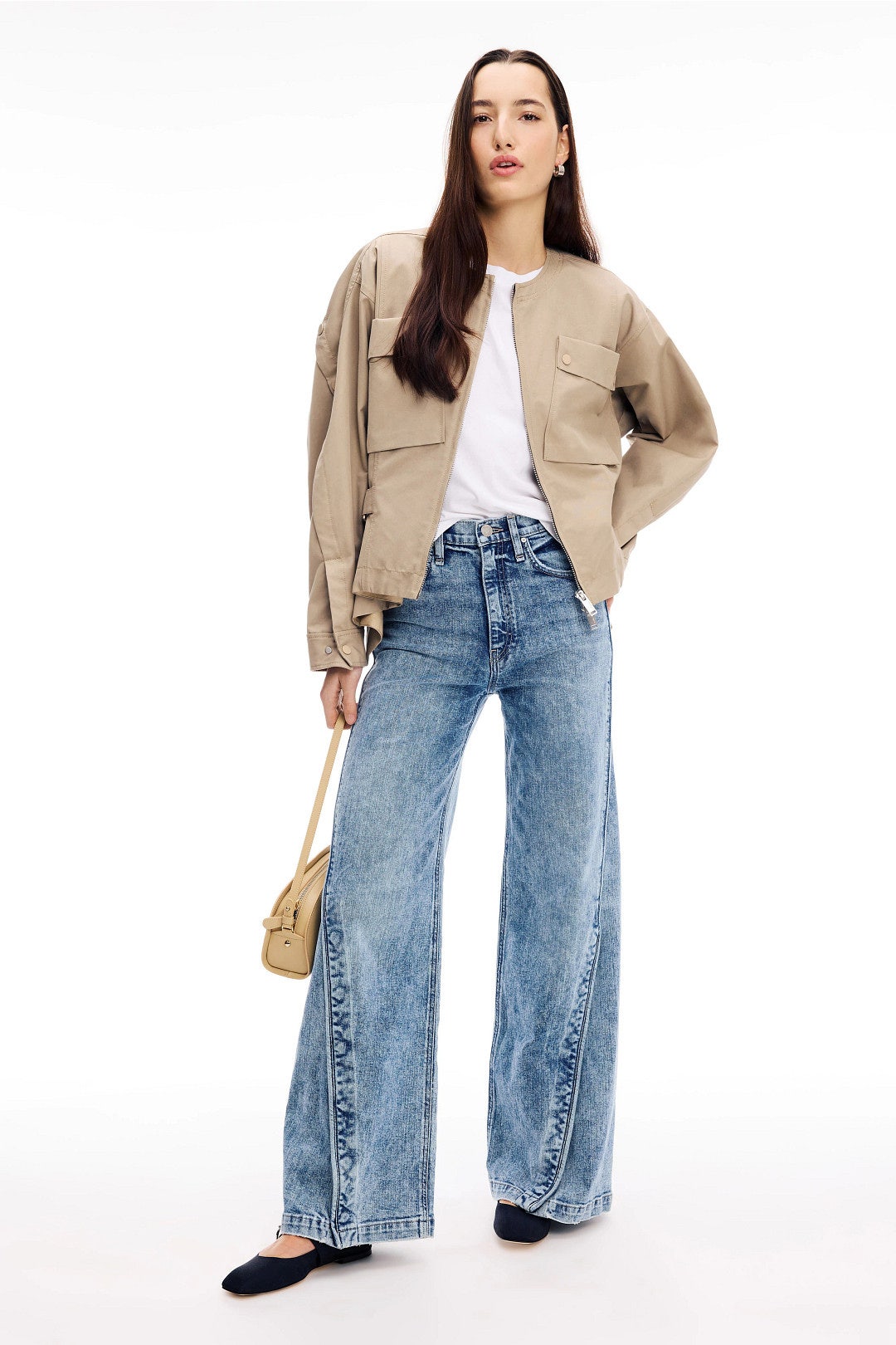 James High-Rise Wide Leg Jeans by Hudson 4