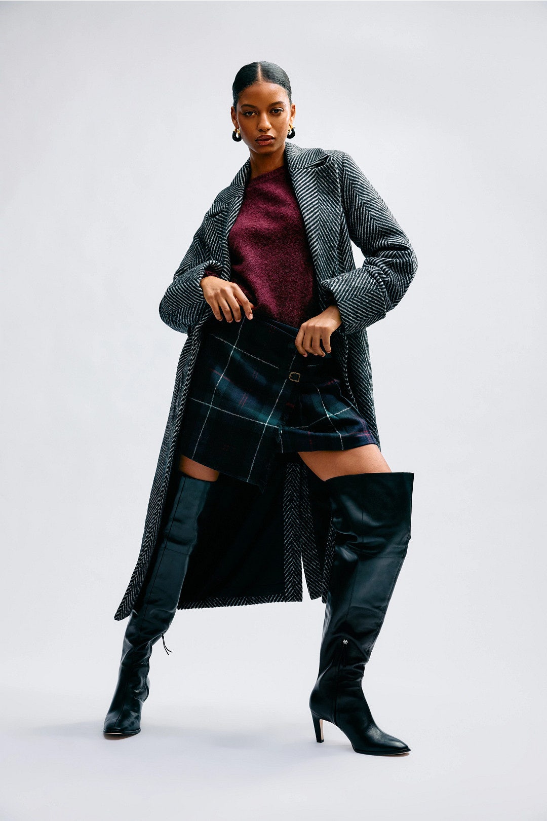 Plaid Wrap Mini Skirt by Polo Ralph Lauren 4