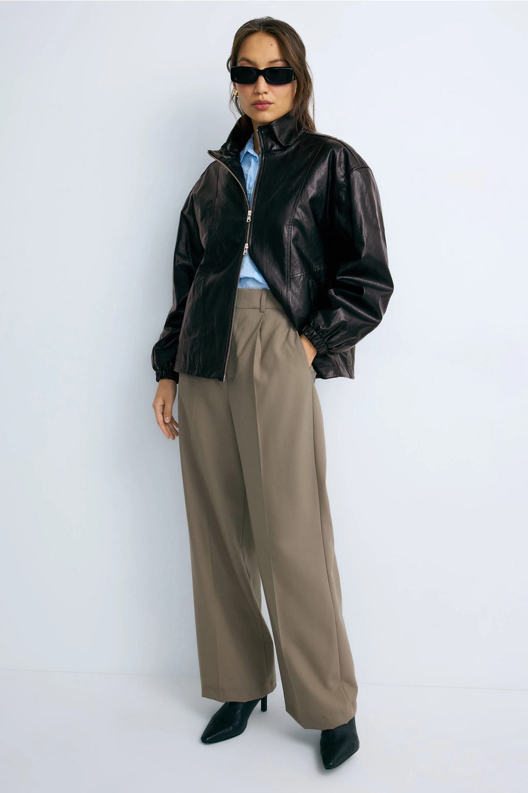 【新品未使用】DUNST OVERSIZED LEATHER レザージャケット dunst-BLACK-Oversized-Leather-