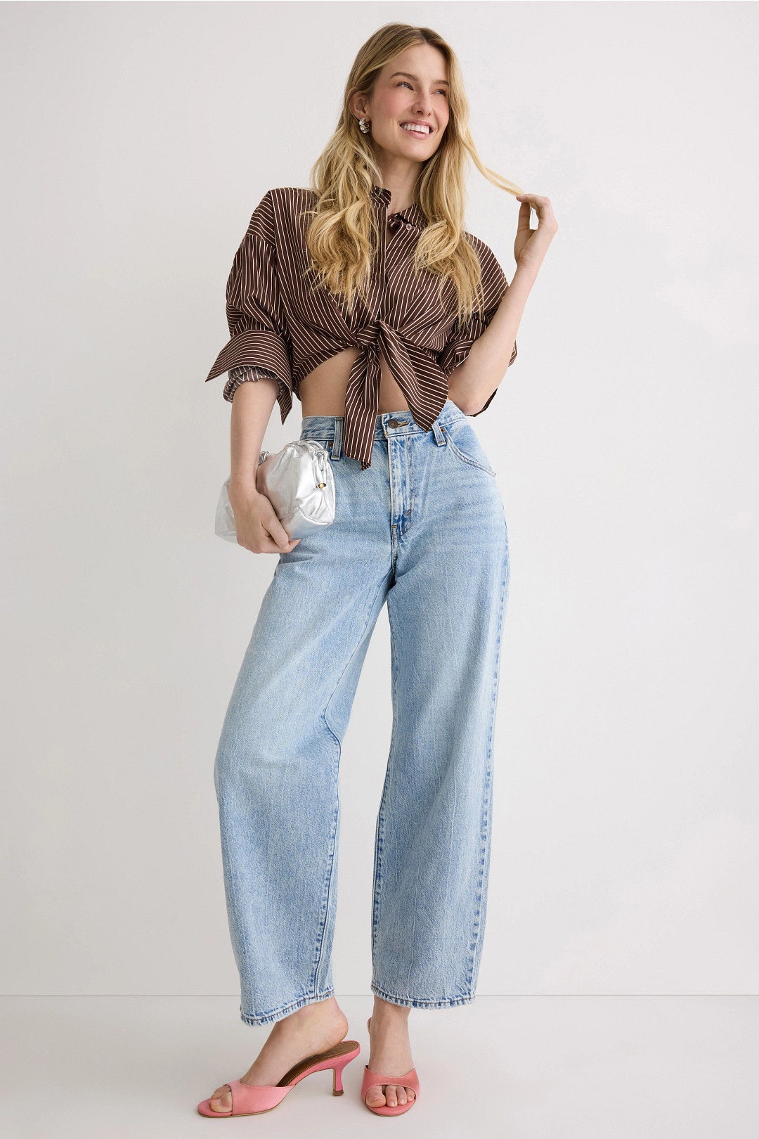 Light Wash Baggy Dad Jeans by Levi's 4