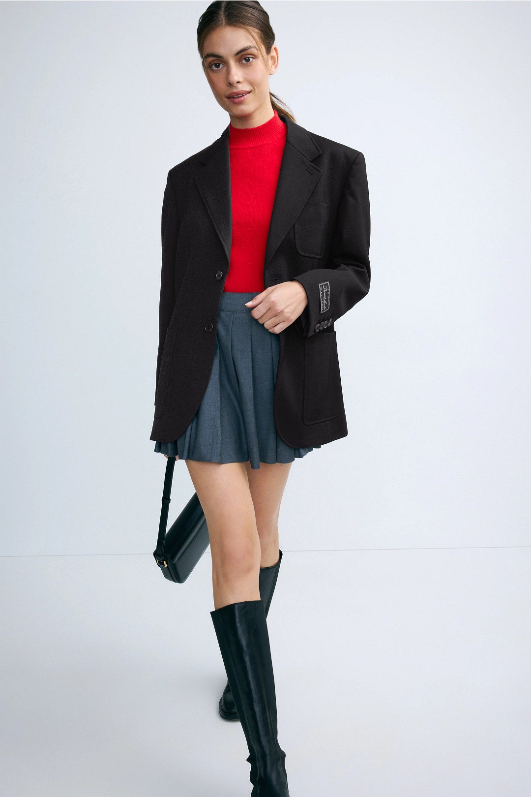 Oversized Wool Blazer by DUNST 4