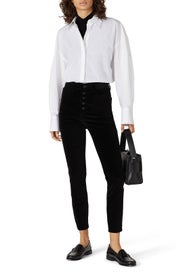 Chrissy Velvet Skinny Jeans by DL1961