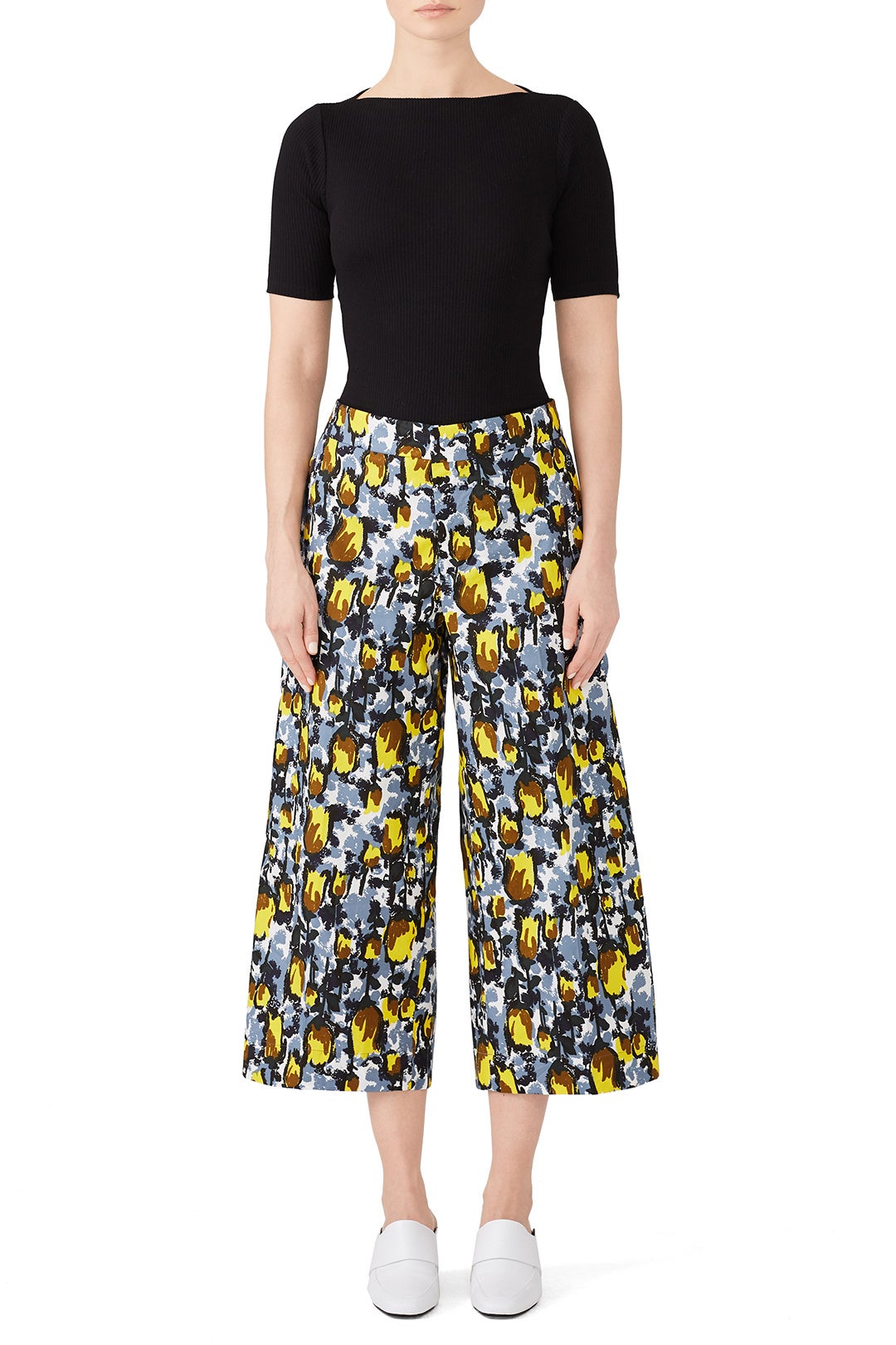 Cropped Citrus Trousers by Marni 0