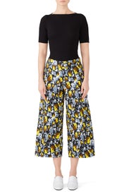 Cropped Citrus Trousers by Marni