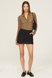 Pointelle Button Down by NAADAM