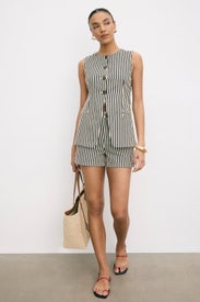 Como Linen Shorts by SIMONMILLER