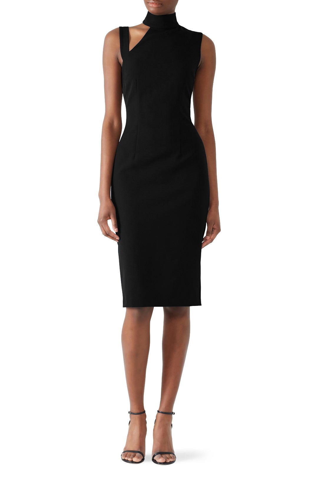 Shoulder Cut Out Sheath by Alexia Admor 0