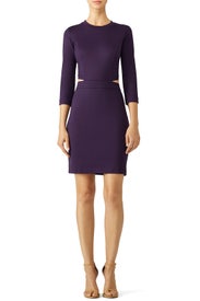 Purple Minka Dress by Amanda Uprichard