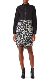 Multi Mash Up Dress by Fuzzi