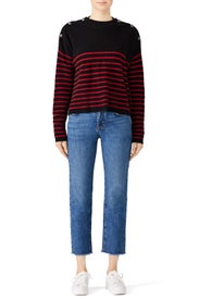 Striped Pullover by The Kooples