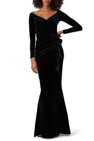 Velvet Silveria Gown by Chiara Boni La Petite Robe