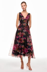 Giselle Midi Dress by ML Monique Lhuillier