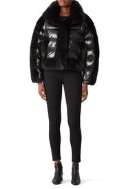 Daydreamer Puffer Faux Fur Jacket by Opening Ceremony