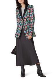 Floral Print Blazer by Rabanne